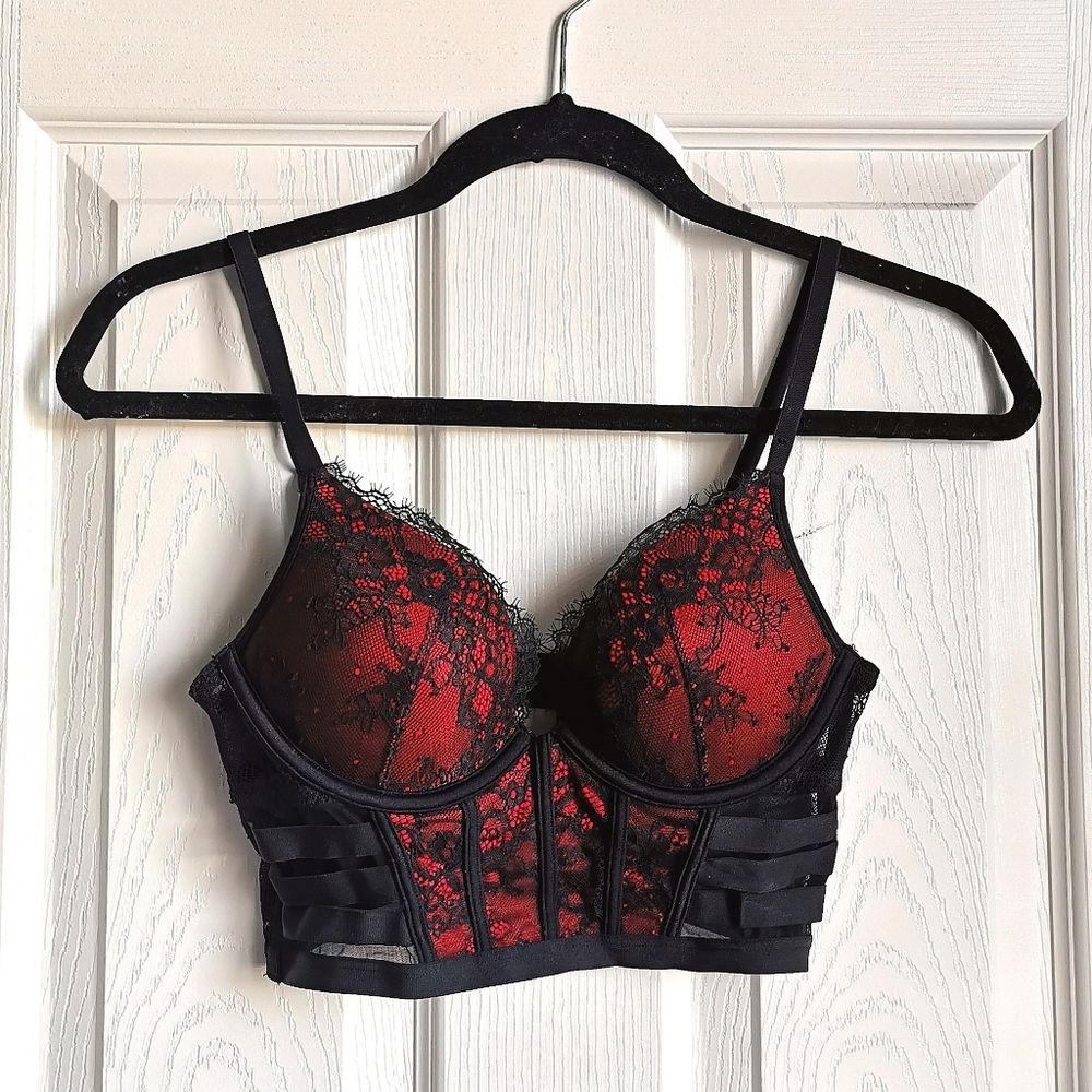 La Senza Lace Bustier Top